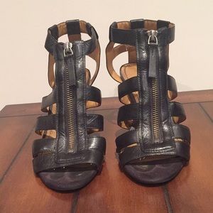 Nine West Sandals with front & back cutouts